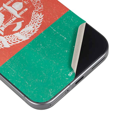 Afghanistan Flag Distressed Pixel 9 Pro XL Skin